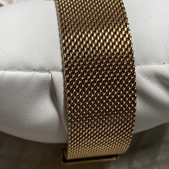 Nixon K Squared Exponential Gold Tone Quartz Watch Japan Movement c. 2010s - Picture 10 of 12